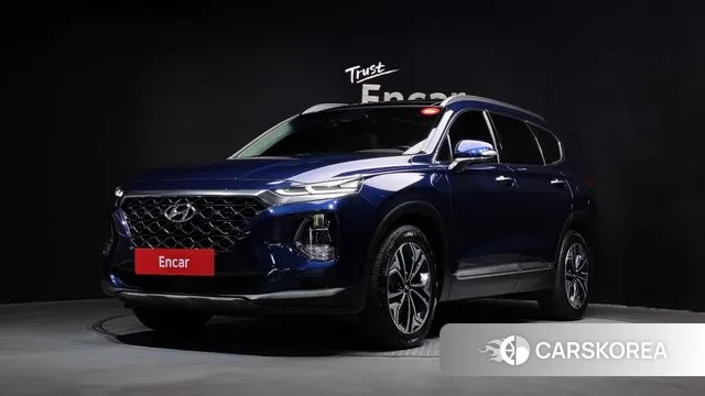 Hyundai Santa Fe TM 2018 Синий из Кореи