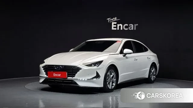 Hyundai Sonata (DN8) 2019 Белый из Кореи