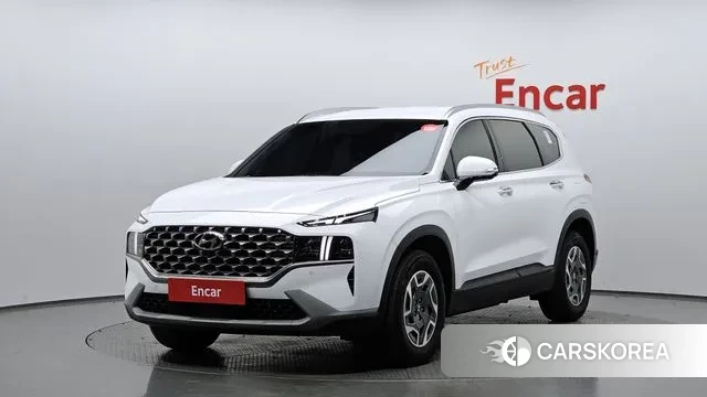 Hyundai The New Santa Fe 2023 Белый из Кореи