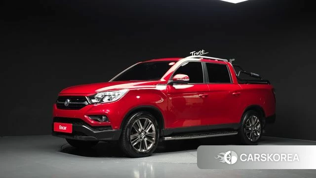 Ssangyong Rexton Sports 2018 Красный из Кореи