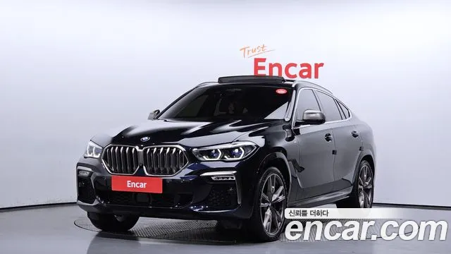 BMW X6 (G06) 2021 Черный из Кореи