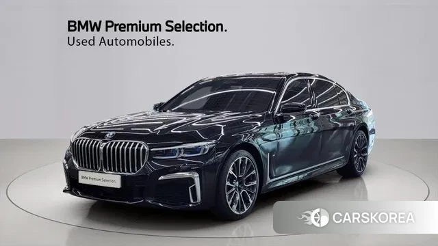 BMW 7 Series (G11) 2020 Черный из Кореи