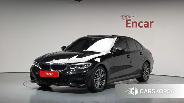 BMW 3 Series (G20) 2022 Черный из Кореи