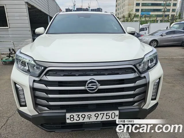 Ssangyong The New Rexton Sport 2022 Белый из Кореи