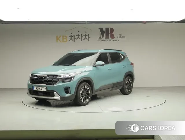 Kia The New Seltos 2024 Небесно-голубой из Кореи