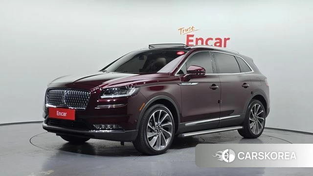 Lincoln Nautilus First generation 2022 Красный из Кореи