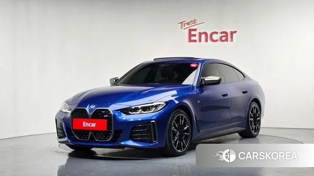 BMW i4 2023 Синий из Кореи