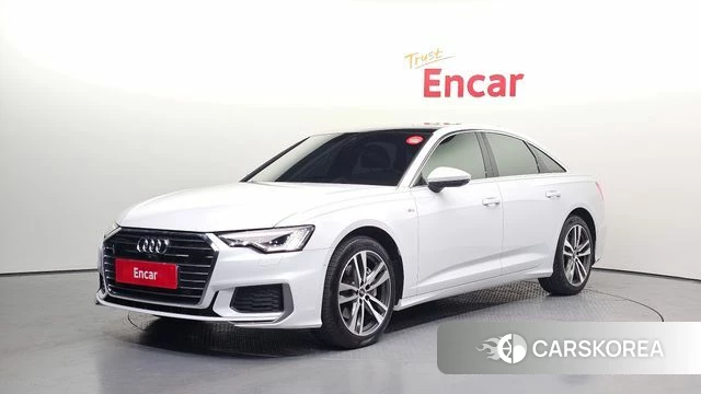Audi A6 (C8) 2022 Белый из Кореи