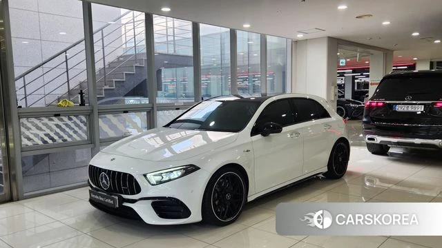 Mercedes-Benz A-Class W177 2023 Белый из Кореи