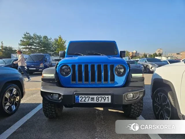 Jeep Wrangler (JL) 2023 Синий из Кореи