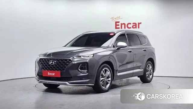 Hyundai Santa Fe TM 2019 Серый из Кореи