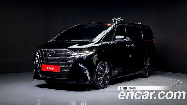 Toyota Alphard 4th Generation 2024 Черный из Кореи