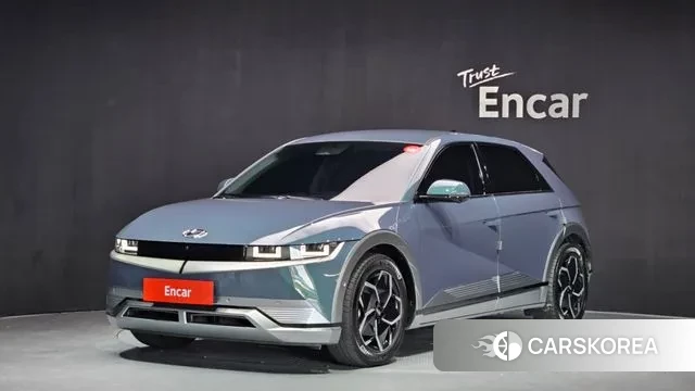 Hyundai Ionic 5 2021 Светло-серебряный цвет из Кореи