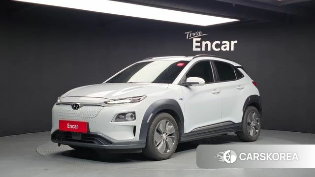 Hyundai Kona Electric 2019 Белый из Кореи