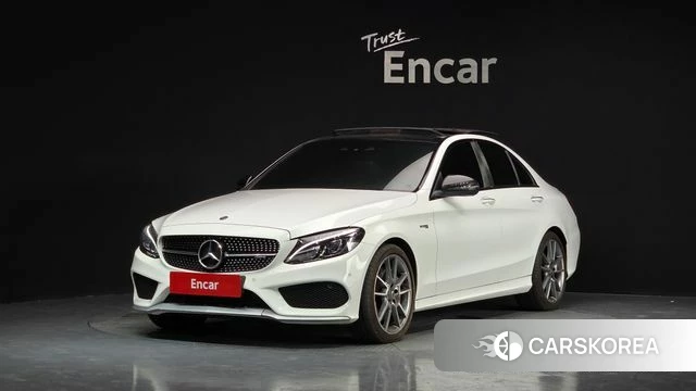 Mercedes-Benz C-Class W205 2018 Белый из Кореи
