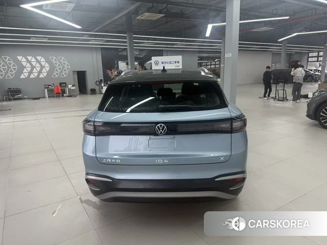 Volkswagen ID.4 X 2024 Синий из Китая