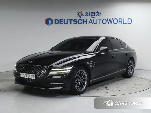 Genesis G80 (RG3) 2021 Черный из Кореи
