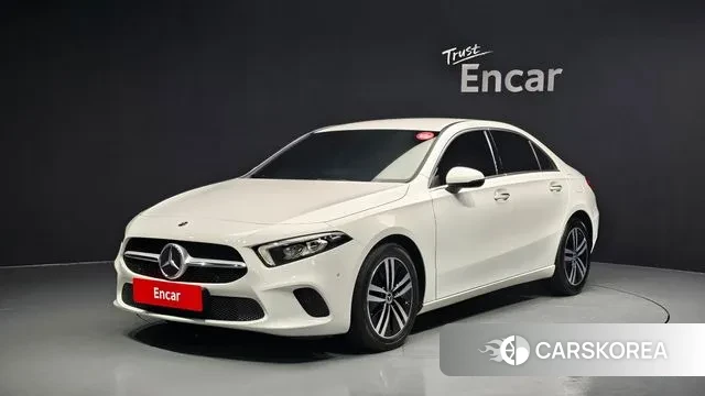Mercedes-Benz A-Class W177 2021 Белый из Кореи