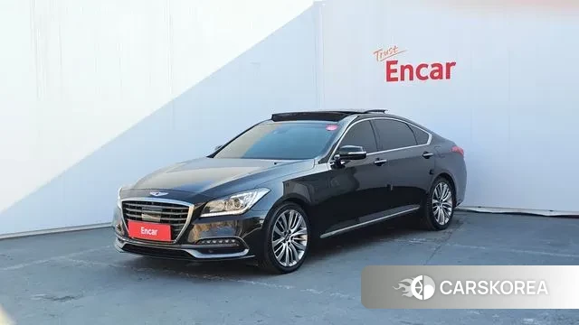 Genesis G80 2018 Черный из Кореи