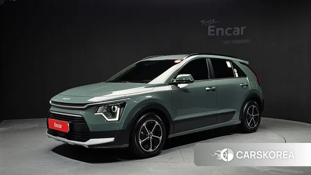 Kia Di Ol Nu Niro 2022 Зеленый из Кореи