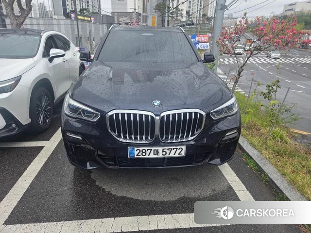 BMW X5 (G05) 2021 Синий из Кореи
