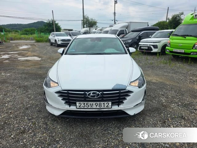 Hyundai Sonata (DN8) 2019 Белый из Кореи