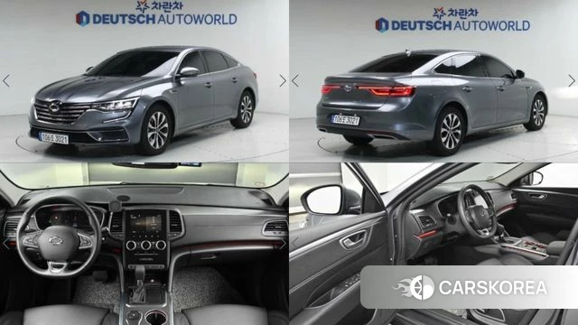 Renault Korea (Samsung) The New SM6 2022 Серый из Кореи