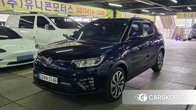 Ssangyong Berry New Tivoli 2021 Синий из Кореи