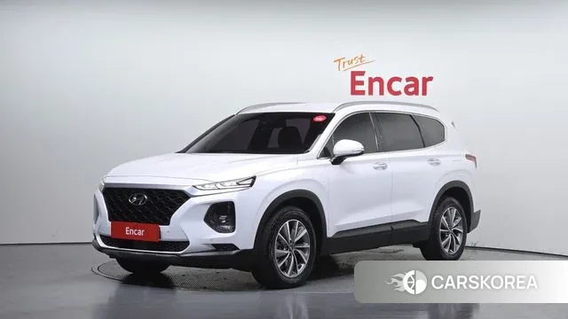 Hyundai Santa Fe TM 2018 Белый из Кореи