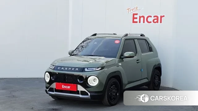 Hyundai Casper 2023 Темно-зеленый из Кореи