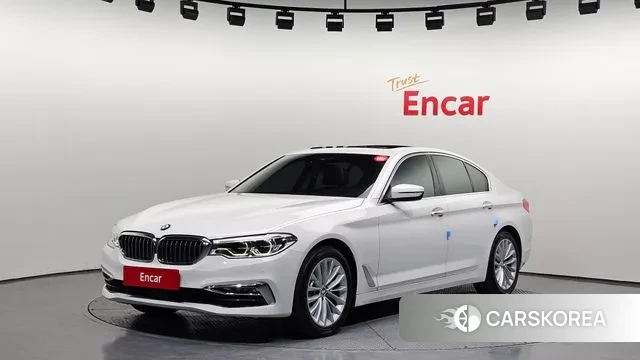 BMW 5 Series (G30) 2018 Белый из Кореи