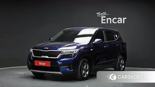 Kia Seltos 2021 Синий из Кореи
