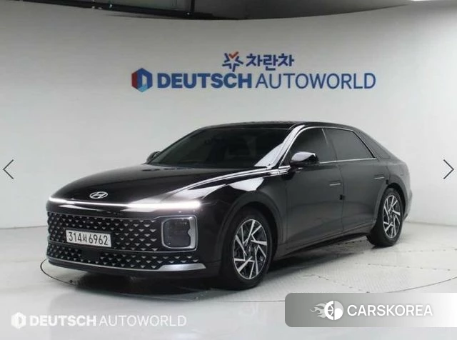 Hyundai Grandeur (GN7) 2023 Черный из Кореи