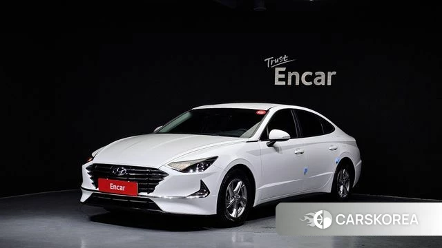 Hyundai Sonata (DN8) 2022 Белый из Кореи
