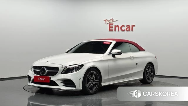 Mercedes-Benz C-Class W205 2021 Белый из Кореи