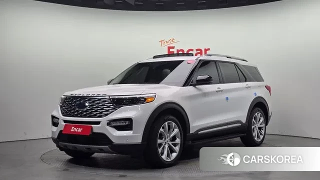 Ford Explorer 6th Generation 2021 Белый из Кореи