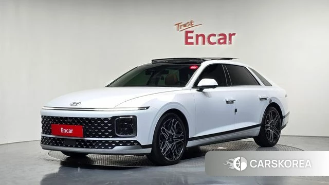 Hyundai Grandeur Hybrid (GN7) 2023 Белый из Кореи