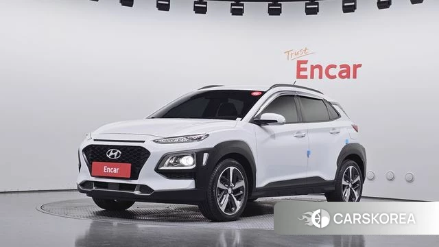 Hyundai Kona 2018 Белый из Кореи