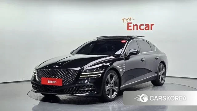 Genesis G80 (RG3) 2021 Черный из Кореи