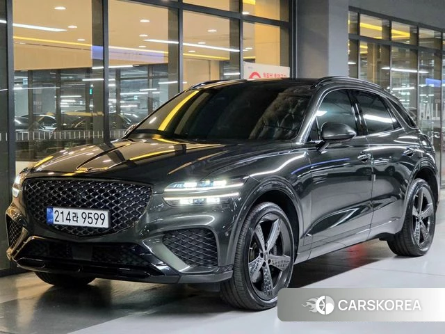 Genesis GV70 2023 Темно-зеленый из Кореи