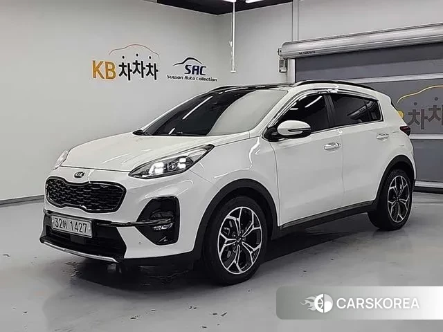 Kia Sportage The Bold 2019 Белый из Кореи