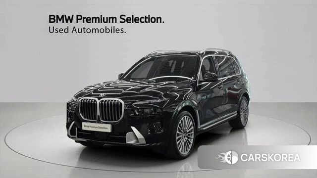 BMW X7 (G07) 2026 Черный из Кореи