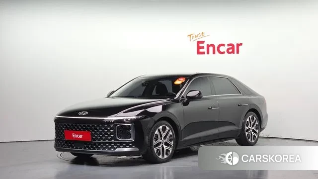 Hyundai Grandeur Hybrid (GN7) 2023 Черный из Кореи