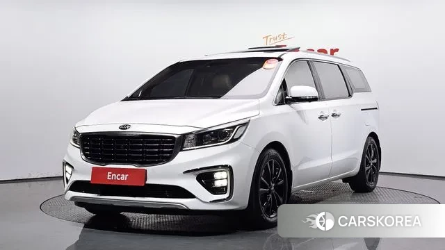 Kia The New Carnival 2018 Белый из Кореи