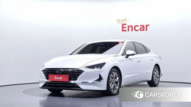 Hyundai Sonata (DN8) 2021 Белый из Кореи