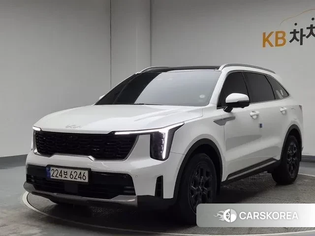 Kia The New Sorento 4th Generation 2024 Белый из Кореи