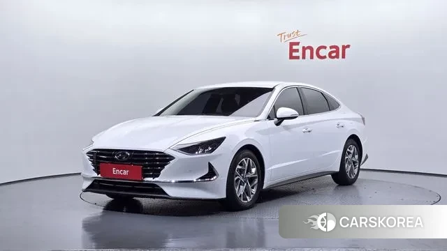 Hyundai Sonata (DN8) 2019 Белый из Кореи