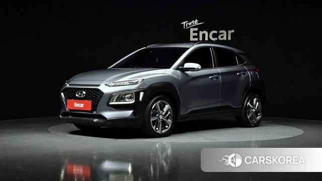 Hyundai Kona 2018 Светло-серебряный цвет из Кореи