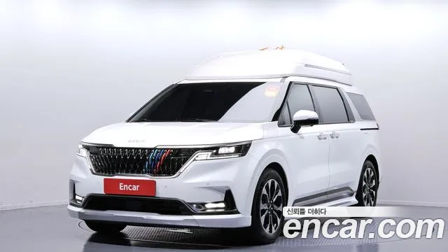 Kia Carnival 4th generation 2023 Белый из Кореи