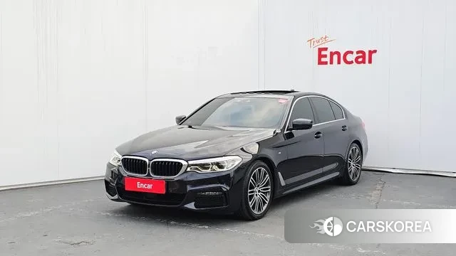 BMW 5 Series (G30) 2019 Синий из Кореи
